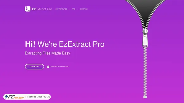 ezextractpro.com screenshot