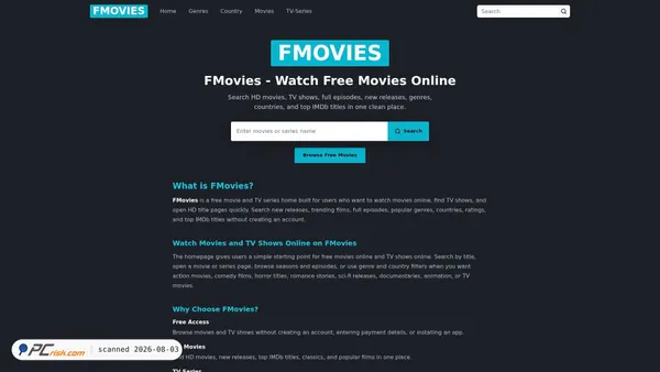 f-movies.org screenshot