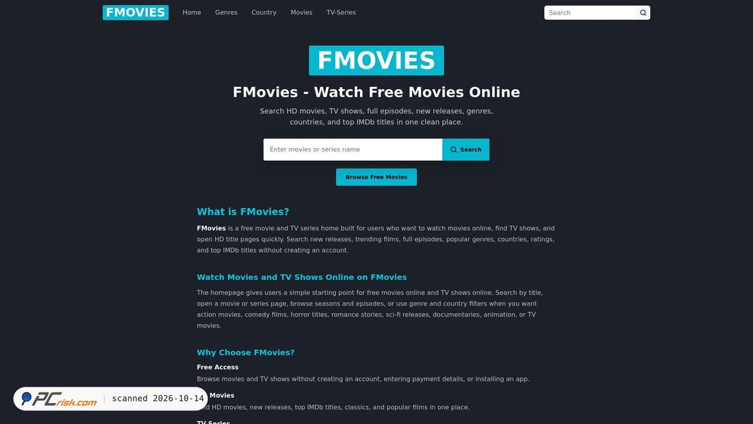 Capture d’écran de f-movies.org