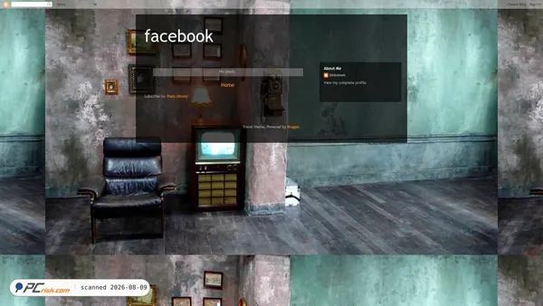 facebook-account-manager.blogspot.com screenshot