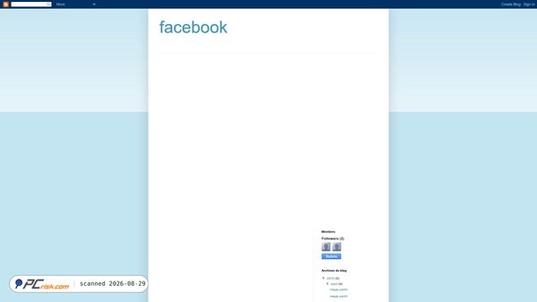 facebook-alpha.blogspot.com Screenshot