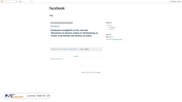 facebook-germany.blogspot.com screenshot
