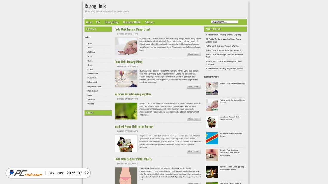 Screenshot of facebook-int.blogspot.com