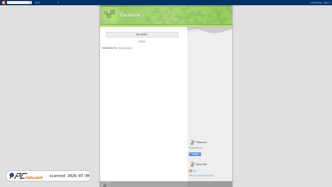 Screenshot of facebook-linkedin.blogspot.com
