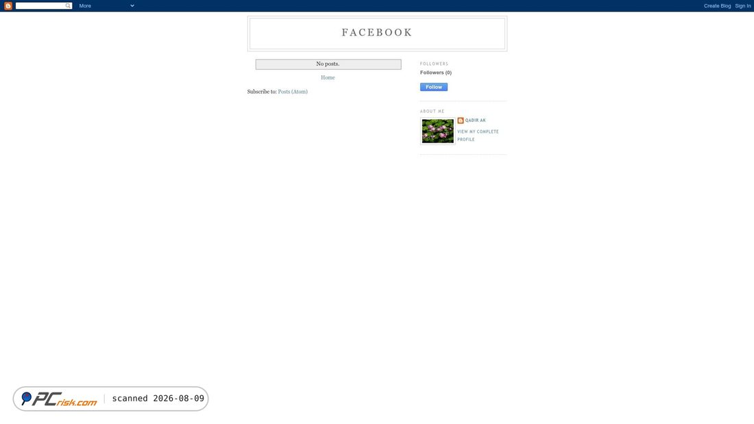 Screenshot van facebook-q.blogspot.com