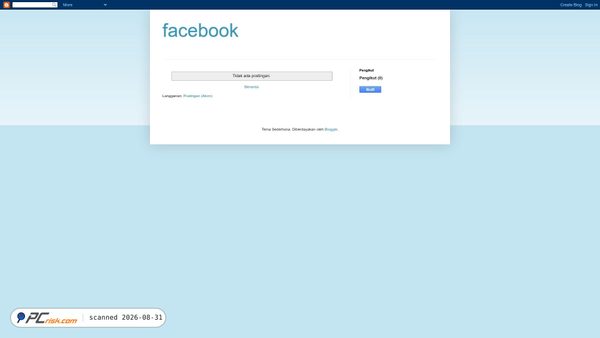 facebook-www.blogspot.com Screenshot
