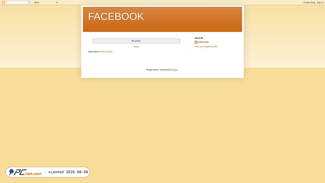 Screenshot of facebookbigeronline.blogspot.com