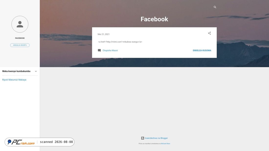 Zrzut ekranu facebookloginapp.blogspot.com
