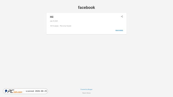 facebooklogincc.blogspot.com screenshot