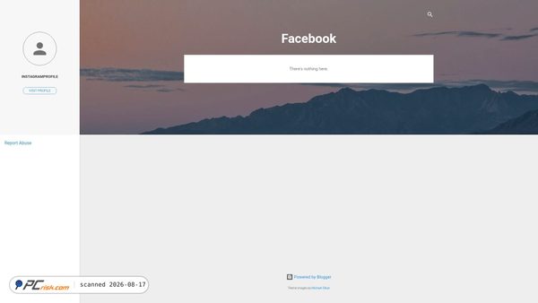 facebookpageslinkk.blogspot.com screenshot