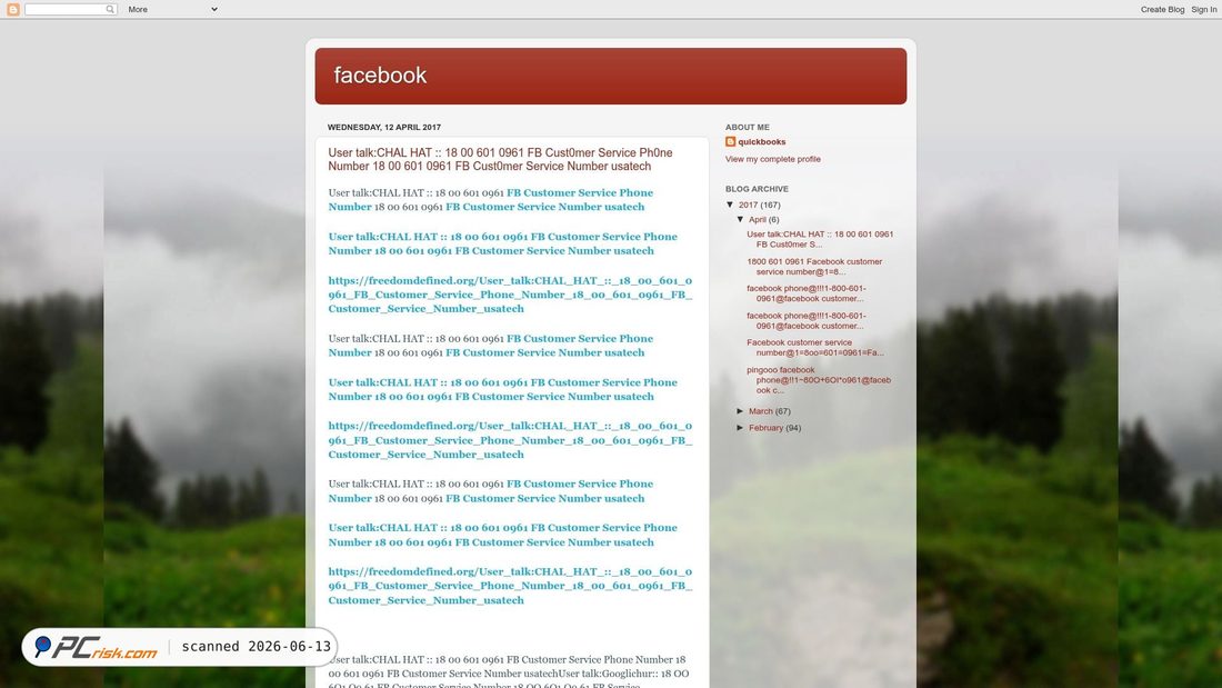 Screenshot di facebooktechnicalsupportnumber123.blogspot.com