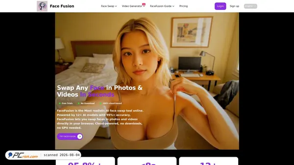 facefusion.co screenshot