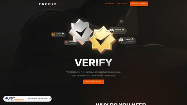 faceitdota2.com screenshot