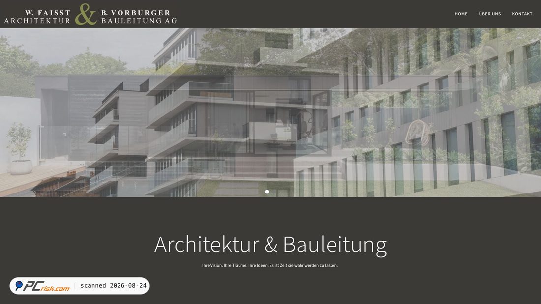 Screenshot von faisst-vorburger.ch