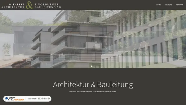 faisst-vorburger.ch screenshot