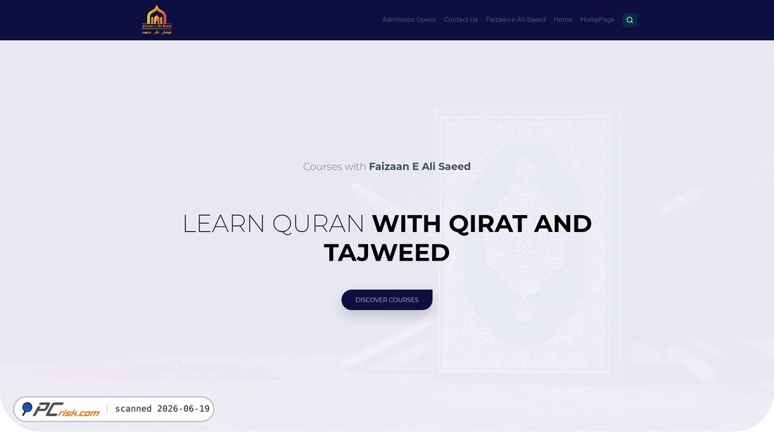 Screenshot of faizaanealisaeed.org