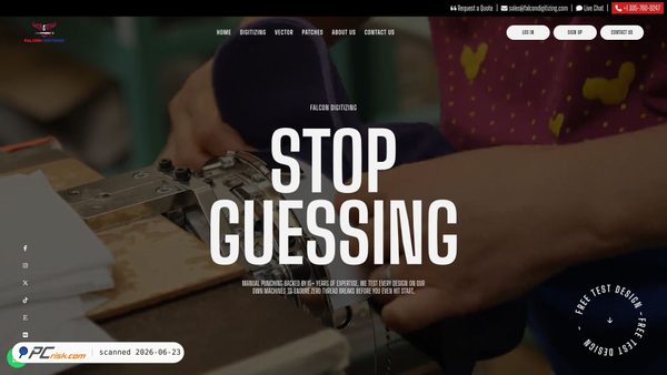 falcondigitizing.com screenshot