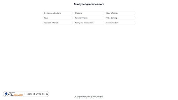 familydeligroceries.com screenshot