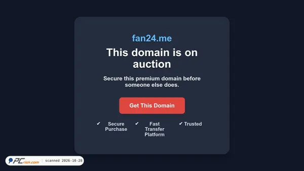 fan24.me Screenshot