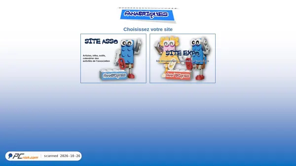fanabriques.fr Screenshot