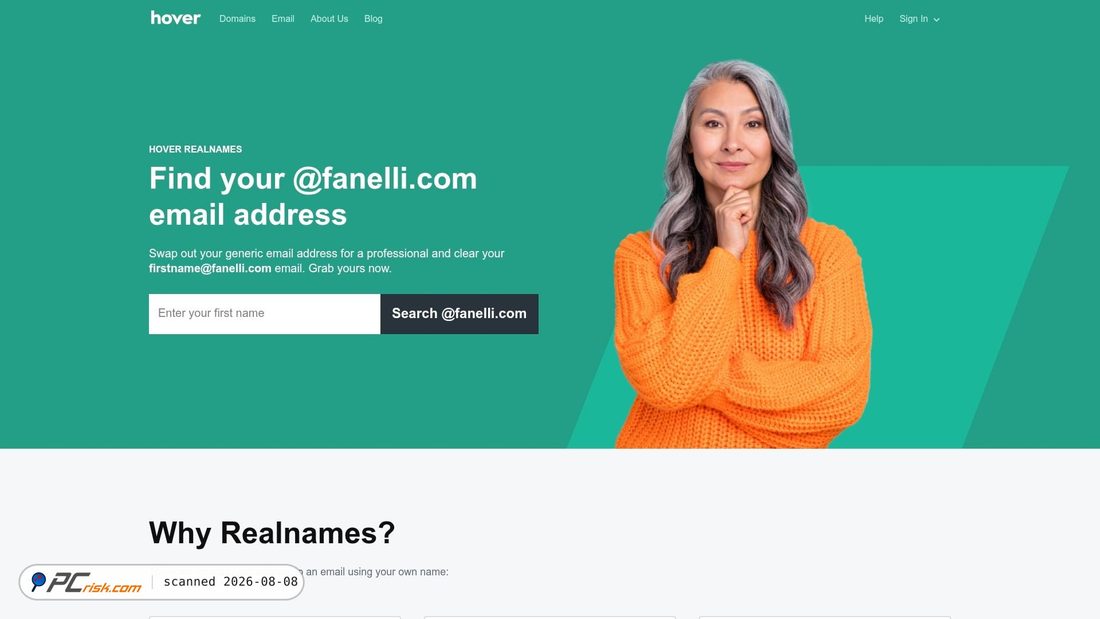 Screenshot of fanelli.com