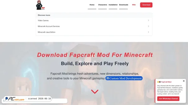 fapcraftx.com screenshot