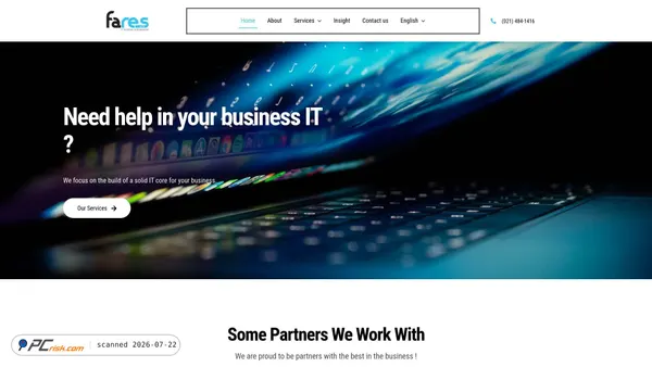 fares-mena.com screenshot