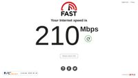 fast.com screenshot