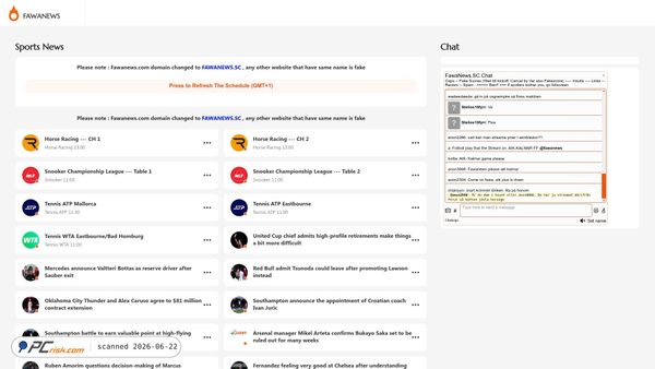 fawanews.sc screenshot