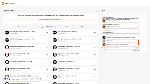 fawanews.sc screenshot
