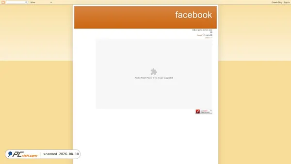 fb-faceboook.blogspot.com screenshot