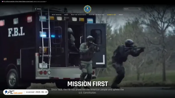 fbi.gov screenshot