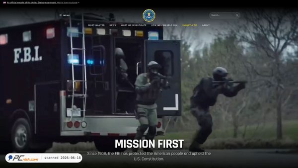 fbi.gov screenshot