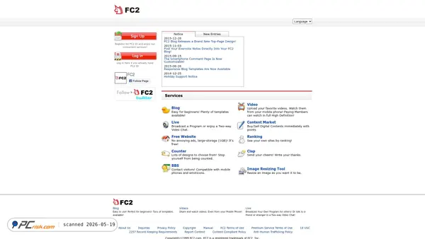fc2.com screenshot