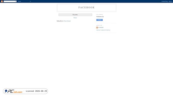 fcebook-facebook.blogspot.com Screenshot