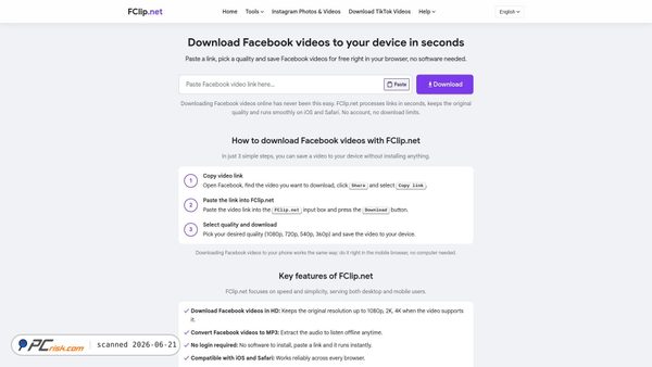 fclip.net screenshot