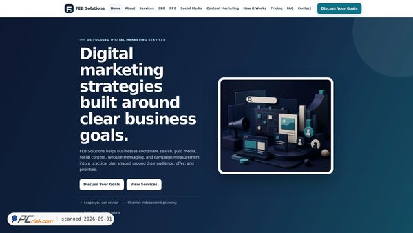 Captura de febsolutions.online