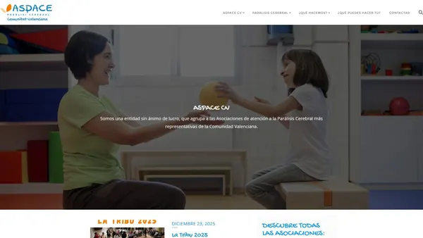 Captura de ecrã de fedaspacecv.es