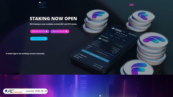 feg-chain.pages.dev screenshot