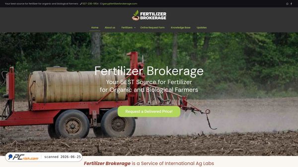 fertilizerbrokerage.com screenshot