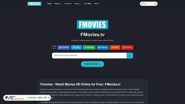 ffmovies.tv screenshot