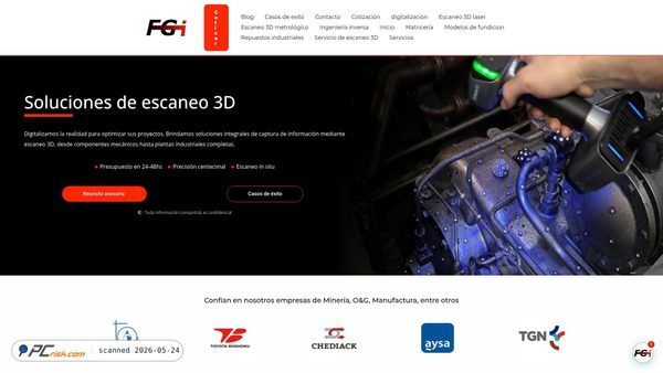 fgingenieria.com.ar screenshot