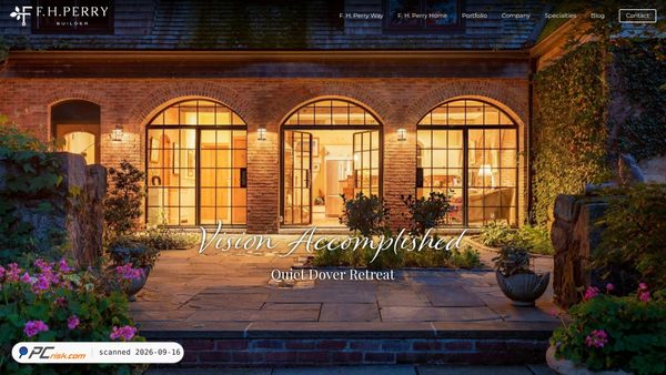 fhperry.com screenshot