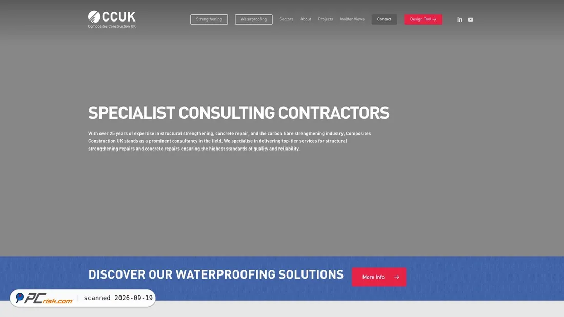 Screenshot von fibrwrap-ccuk.com