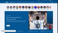 Screenshot di fifa.com