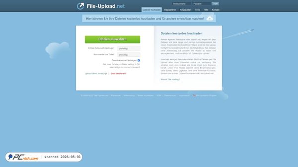 file-upload.net screenshot