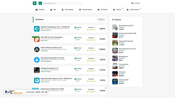 filecr.com screenshot