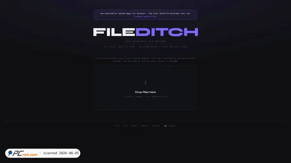 fileditchfiles.me screenshot