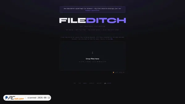 fileditchfiles.me screenshot