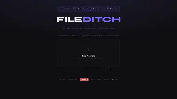 fileditchfiles.me screenshot